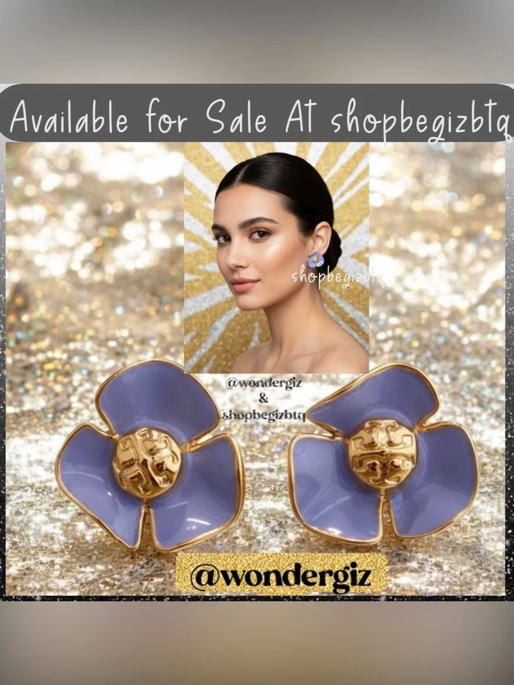 🔥🔥🔥Tory Burch Authentic Earrings At Awesome Prices To Buy Now & Save Price Firm